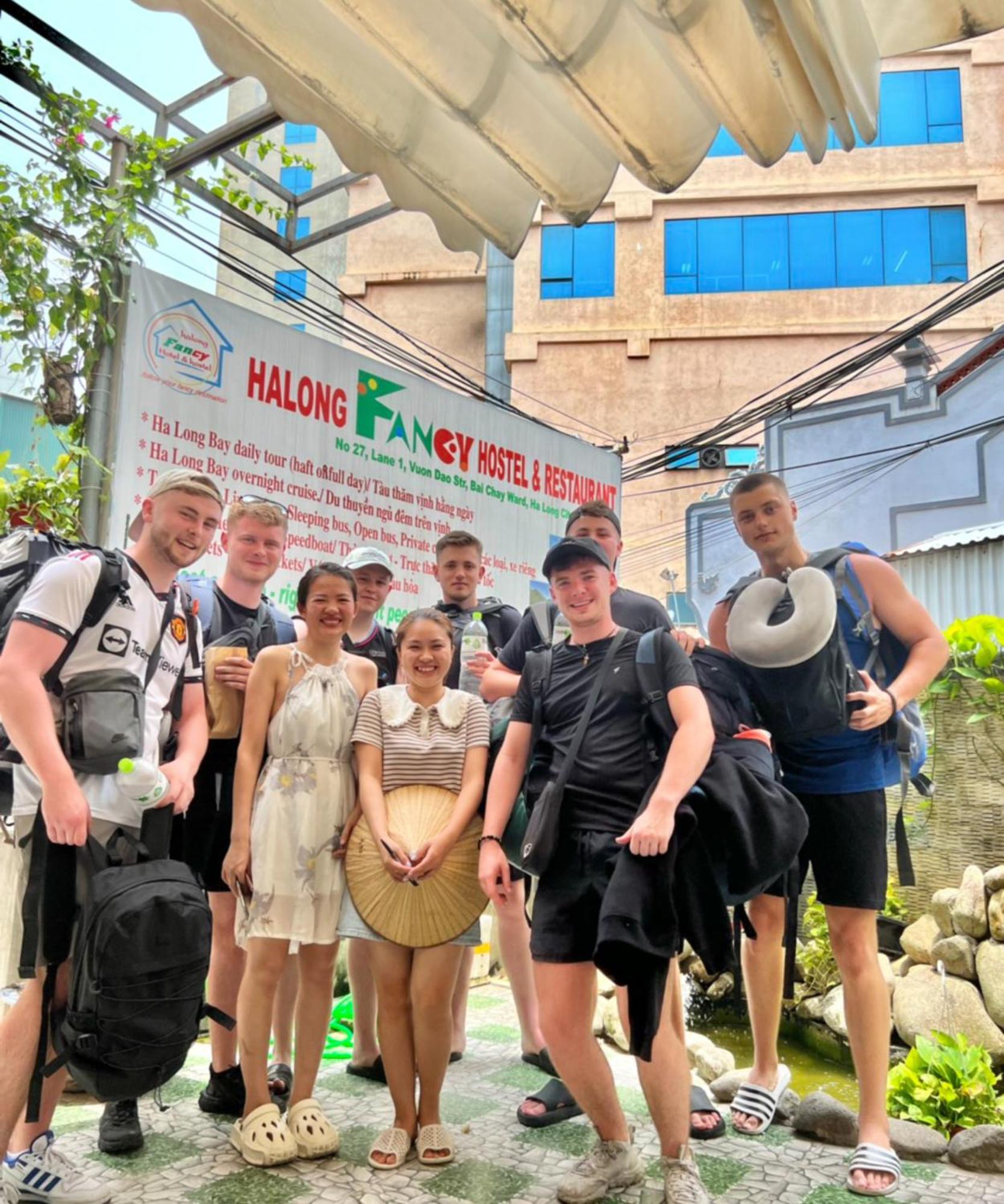 Ha Long Fancy Hostel With Vegetarian And Vegan Restaurant Exterior photo
